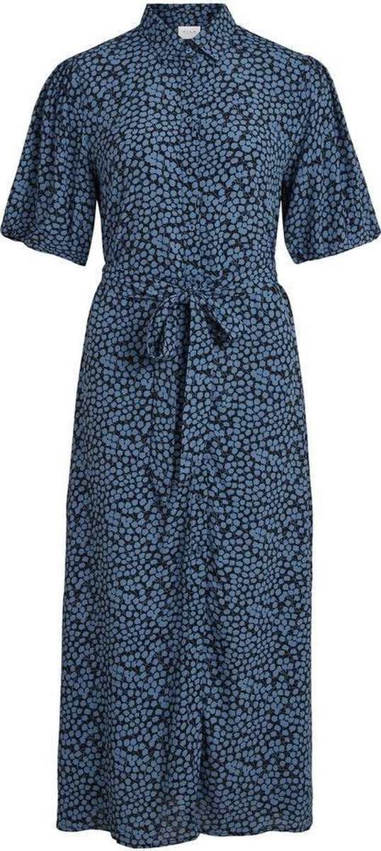 Vikittie 2/4 Midi Shirt Dress 14066558 Black/captains B