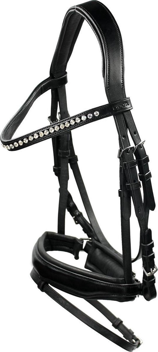 Quur Hoofdstel  Wenen - Black - cob