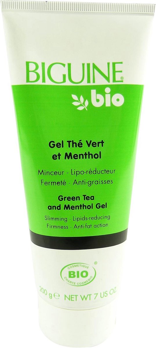 PHYT´S BIGUINE BIO Gel Thé Vert et Menthol  Huidverzorgingsgel verstevigend - 200 g