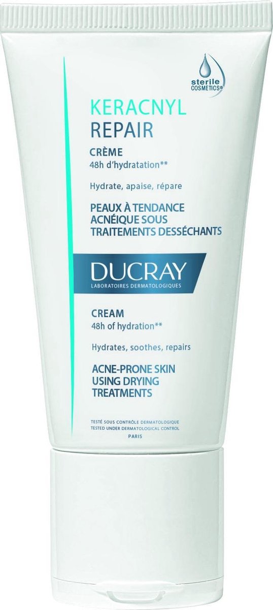 Ducray Dagcrème Keracnyl Repair Crème 48h D'Hydration