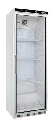 HorecaTraders koelkast met 1 deur | 600(b) x 585(d) x 1850(h) cm | Wit
