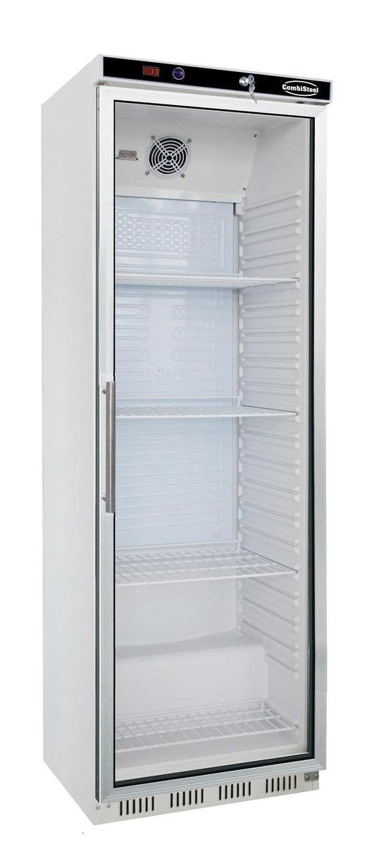 HorecaTraders koelkast met 1 deur | 600(b) x 585(d) x 1850(h) cm | Wit