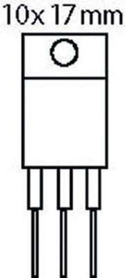 Fixapart Transistor N-FET 100 VDC 28 A 150W 0.077R IRF540-MBR