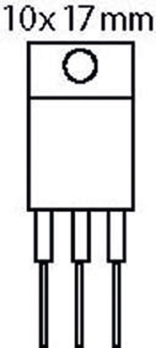 Fixapart Transistor N-FET 100 VDC 28 A 150W 0.077R IRF540-MBR