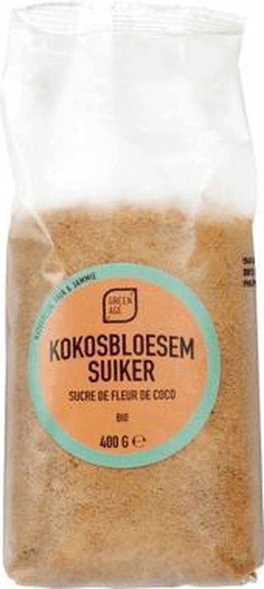 Kokosbloesem suiker GreenAge - Zak 400 gram