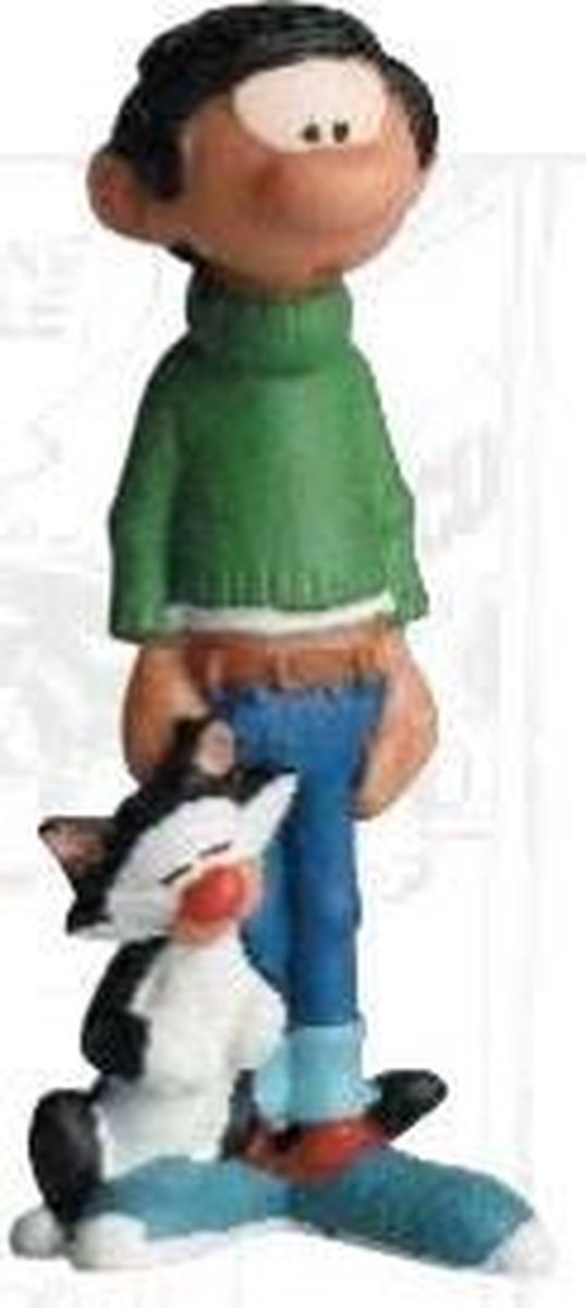 Gaston: Guust Flater en zijn kat PVC figuur