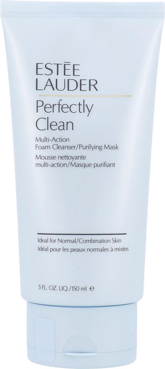 Estée Lauder Perfectly Clean Multi-Action Foam Cleanser/Purifying Mask Gezichtsmasker - 150 ml