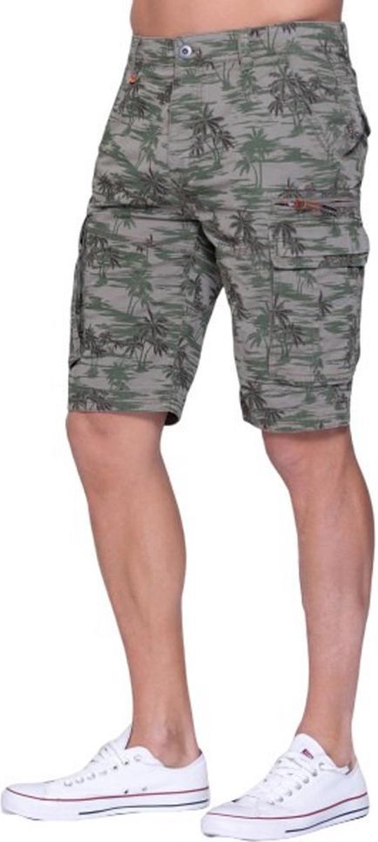 MZ72 - Heren Bermuda - Fertil - Tropical - Army