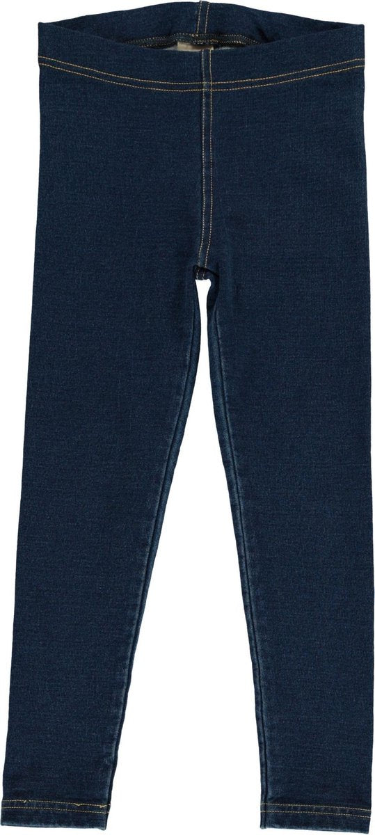 Maxomorra Legging Sweat Indigo Maat 122/128