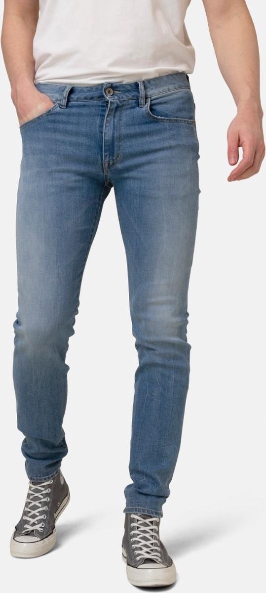 Silvercreek  Drill Super Slim Jeans  Mannen Denim Light Vintage W31 X L34