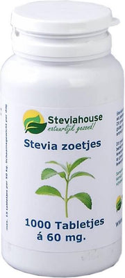 Stevia Extract Zoetjes RebA97 pot 1000 tabs - Pot 1000 tabs - Steviahouse - Niet Bitter - Natuurlijke Zoetstof
