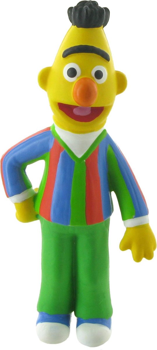 Sesamstraat Bert taart topper decoratie 7 cm.