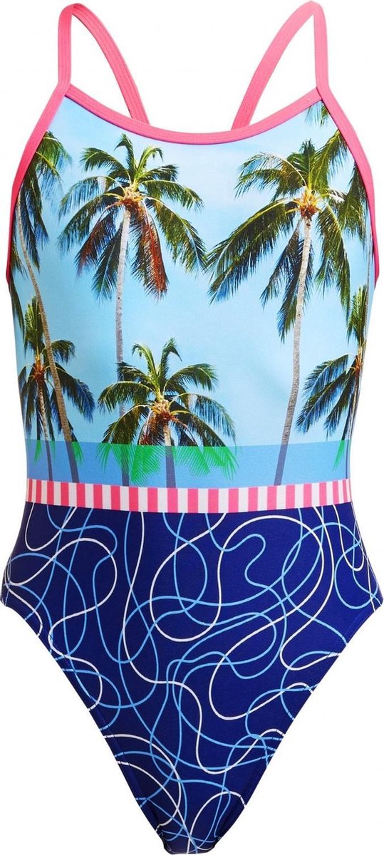 Lunchtime Dip Single strap one piece - Meisjes | Funkita