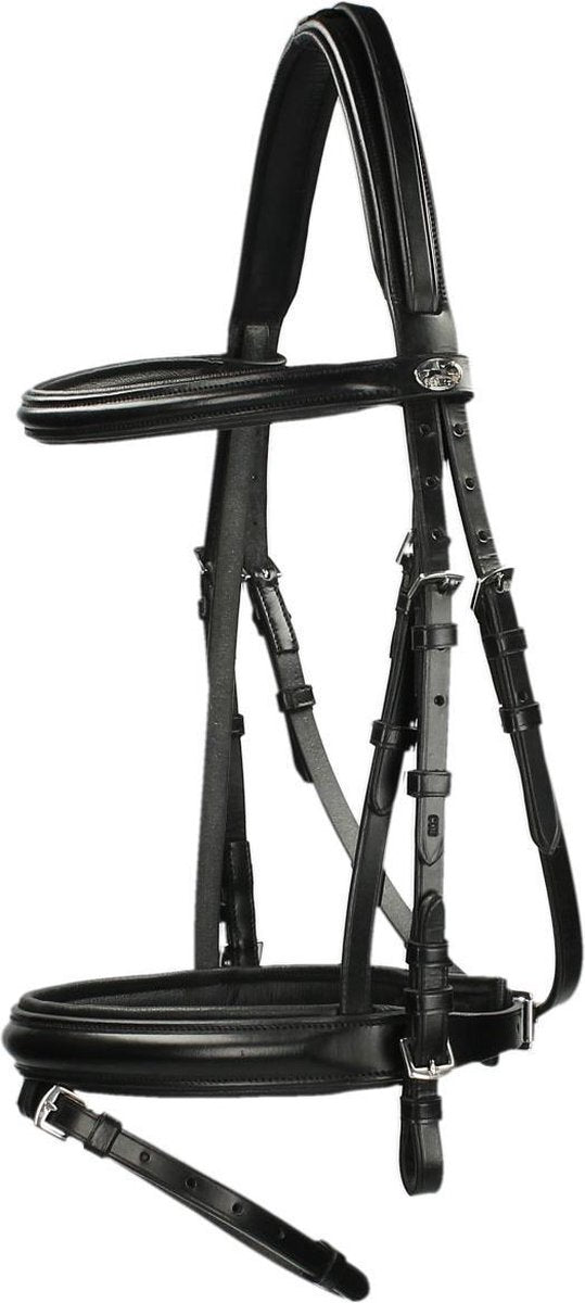 Schockemöhle Hoofdstel  Neo Line Bremen - Black-silver - cob