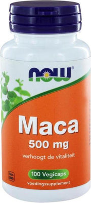 Now Maca 500 mg Capsules 100 st