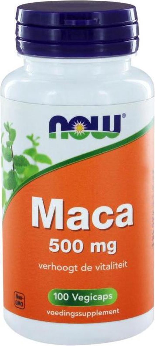 Now Maca 500 mg Capsules 100 st