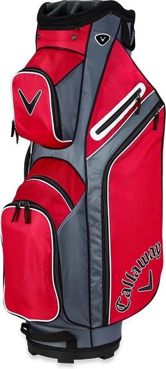 Callaway X-series Cartbag - Red Titanium Wit
