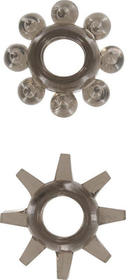 ToyJoy Power Stretchy Rings - Cockring - Zilverkleurig