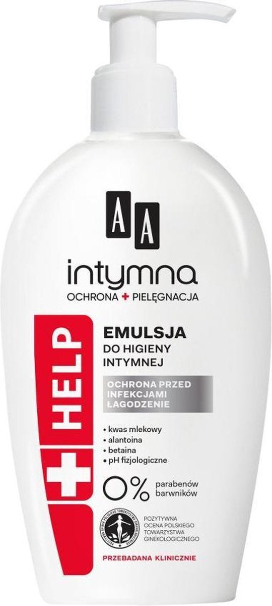 Intieme Help Vrouwelijk Wassen Intieme Hygiënevloeistof met 300 ml dispenser