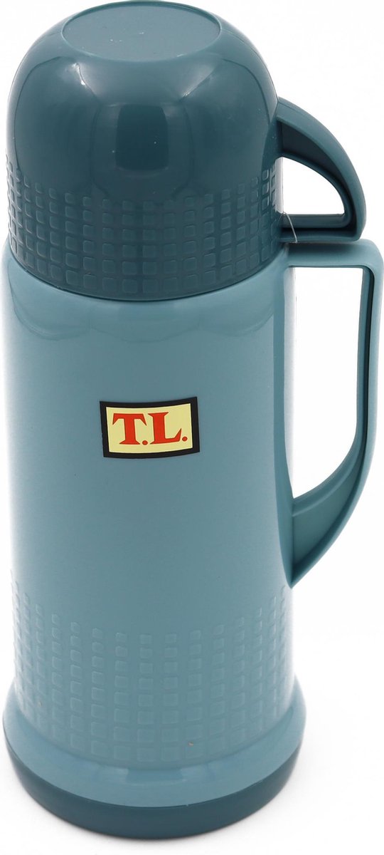 YILTEX  - Thermosfles – Thermoskan  - Isolatie kan  0.68l - Lichtblauw