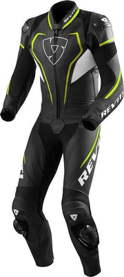 Rev'it Vertex Pro overall zwart/fluo geel