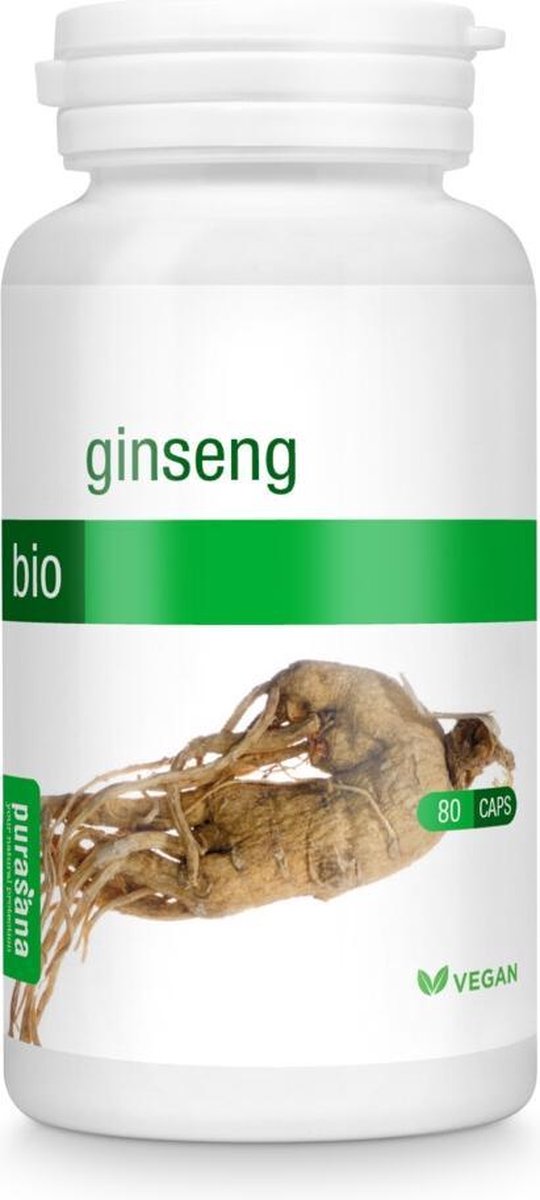 Ginseng (80 Capsules) - Purasana