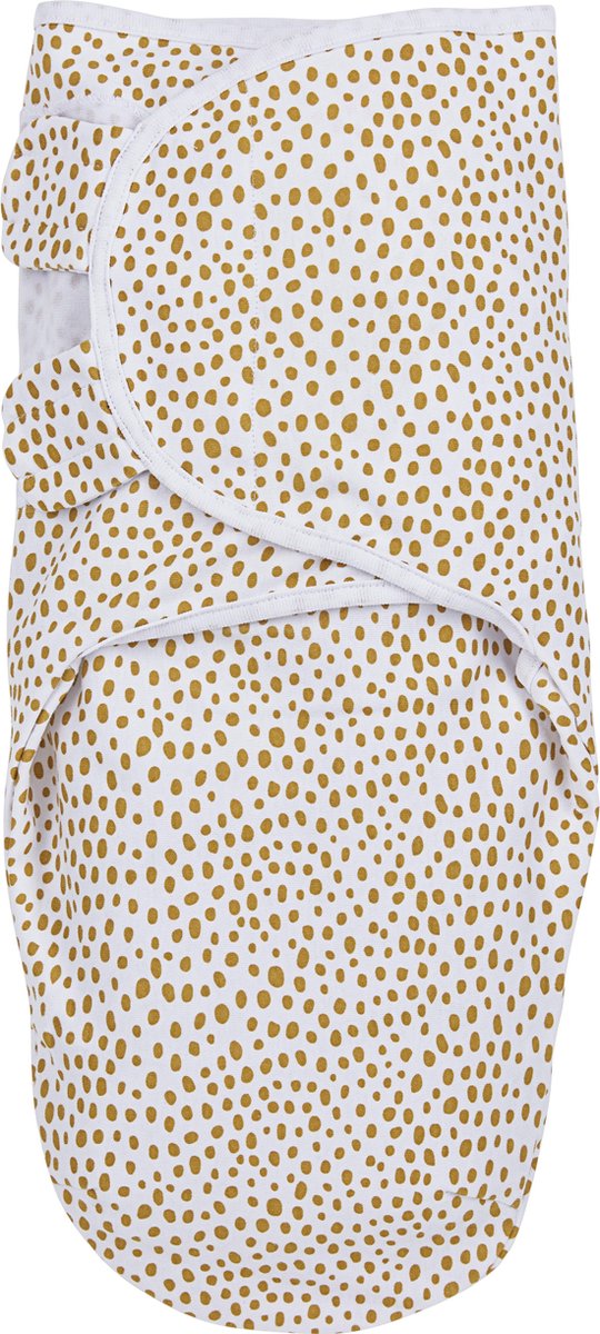 SwaddleMeyco Inbakerdoek 0-3 mnd - Cheetah honey gold