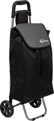 48l Winkelwagen opvouwbaar winkelmandje 94x37x30 cm winkelmandje 94x37x30 cm winkelmandje grijs