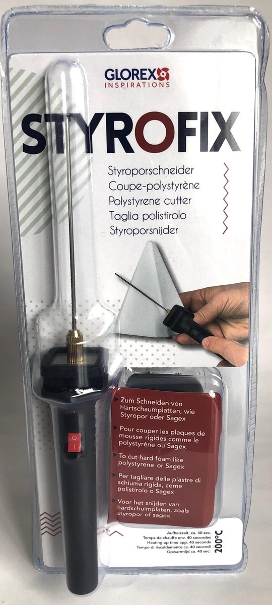 Styrofix styroporsnijder/ piepschuim snijder elektrisch