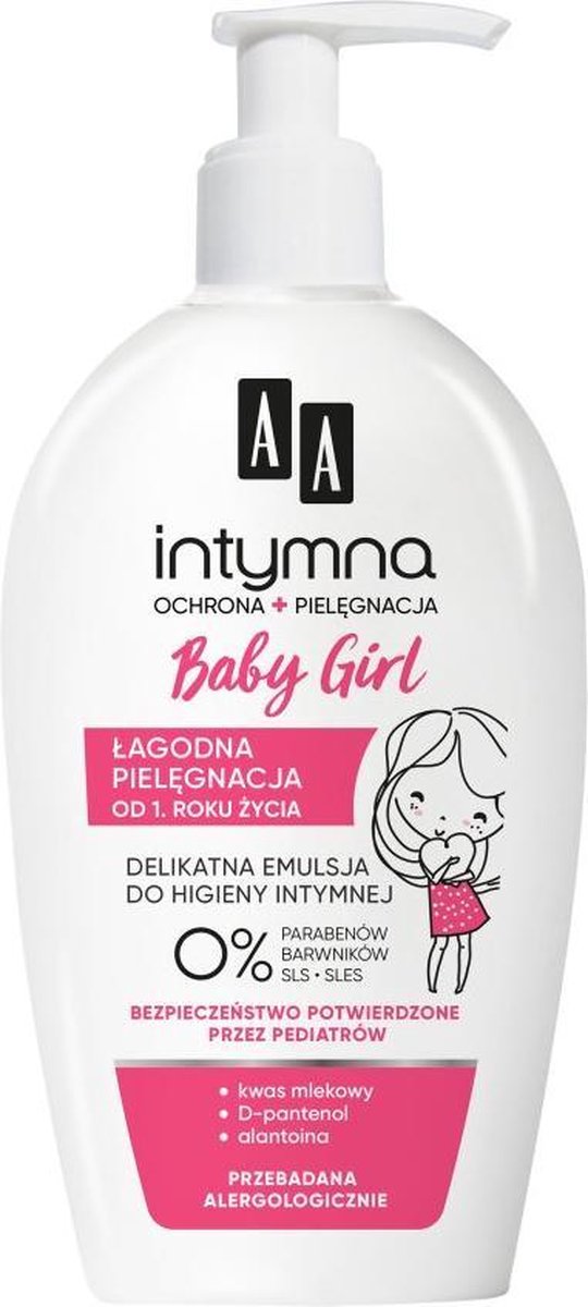 Aa - Intimate Baby Girl Delicate Emulsion For Hygiene Including 300Ml