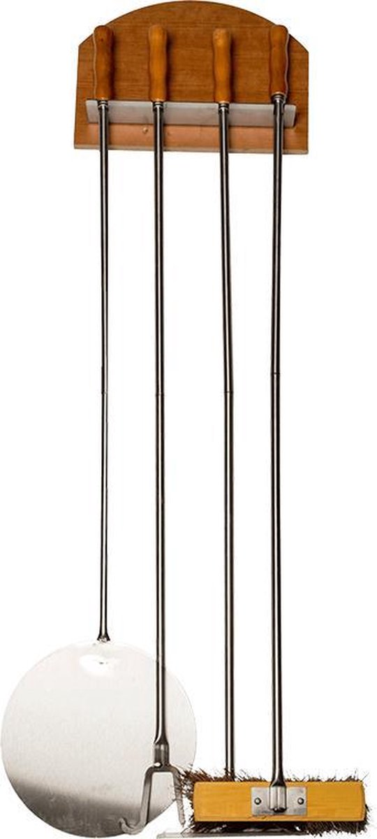 Pizzaset RVS 4-delig incl. pizza schep