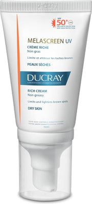 Ducray Melascreen Uv Creme Riche Spf50 + Dry Touch Pigmentation Spots Dry / Normal Skin 40ml