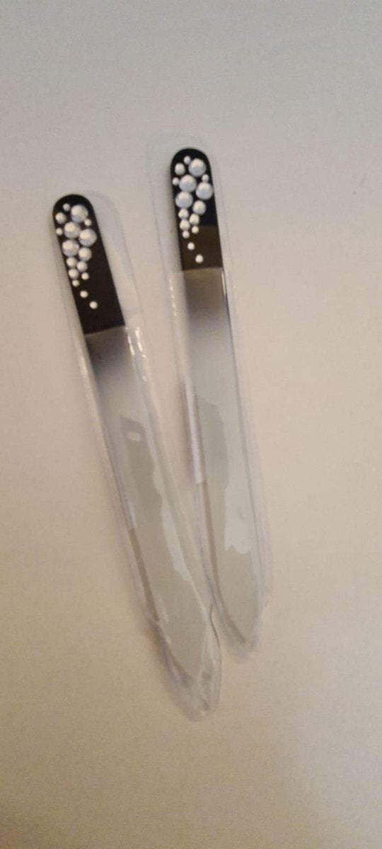 BodyBeautyCosmetics glasvijl (punt) 2 stuks zwart