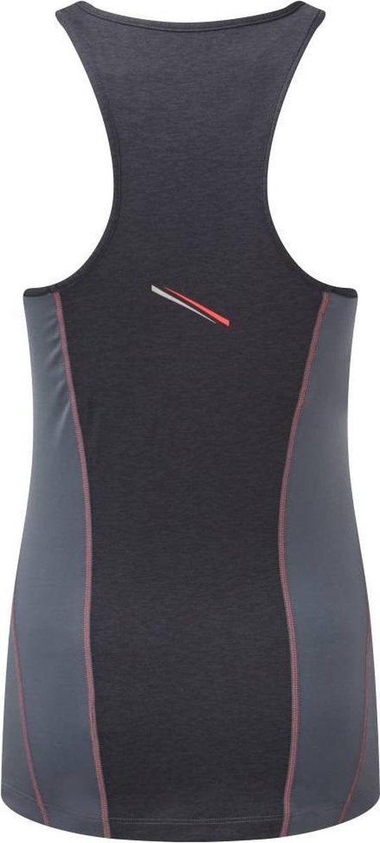 Ron Hill Stride Tank Dames Hardlooptanktop Grijs/Roze