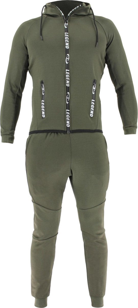 Trainingspak army green dames/heren Limited Legend DRIFIT  6-7 jaar