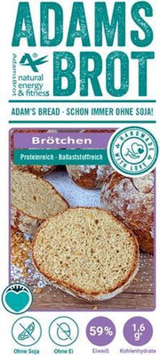 Adams Brot | Brotchen Broodjes Mix | 1 x 200 gram  | Koolhydraatarm eten doe je zó!