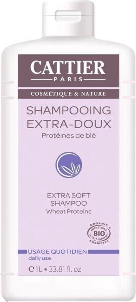 CATTIER ExtraBioDoux Shampoo Dagelijks gebruik 1 L