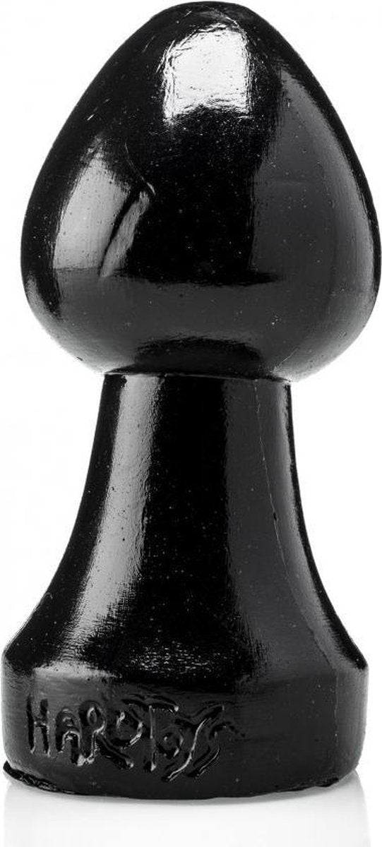 XXLTOYS - Mourad - XXL Plug - 14 X 7.5 cm - Black - Uniek design Buttplug - Stevige Anaal plug - Made in Europe