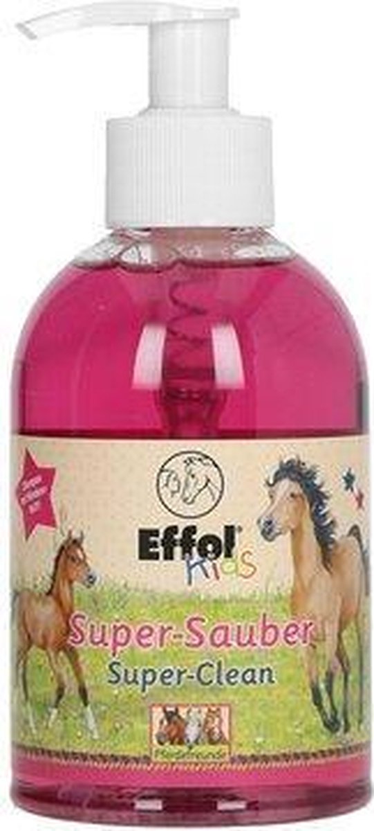 RelaxPets - Effol - Kids - Super Clean - Shampoo - Frambozengeur - Glans - 300 ml