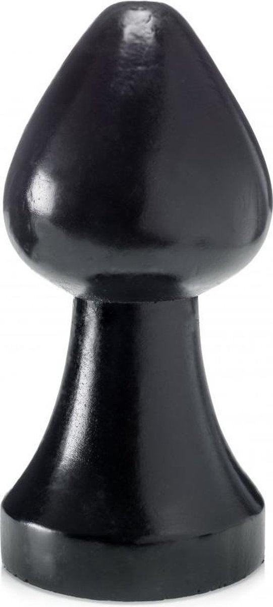 XXLTOYS - Kris - XXL Plug - Inbrenglengte 21 X 10.5 cm - Black - Uniek design Buttplug - Stevige Anaal plug - Made in Europe -  echte zwaargewicht 1354 Gram