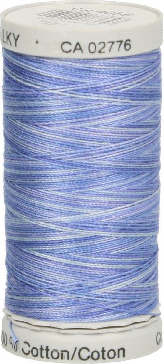 GÜTERMANN SULKY COTTON NO.30 3KLOSJES a 300M - 4056. Blauw