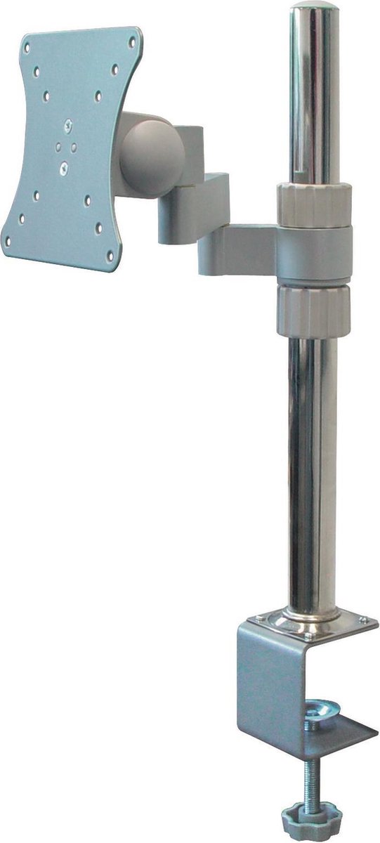 My Wall bureaubeugel voor monitoren tot 23 inch / full motion / zilver
