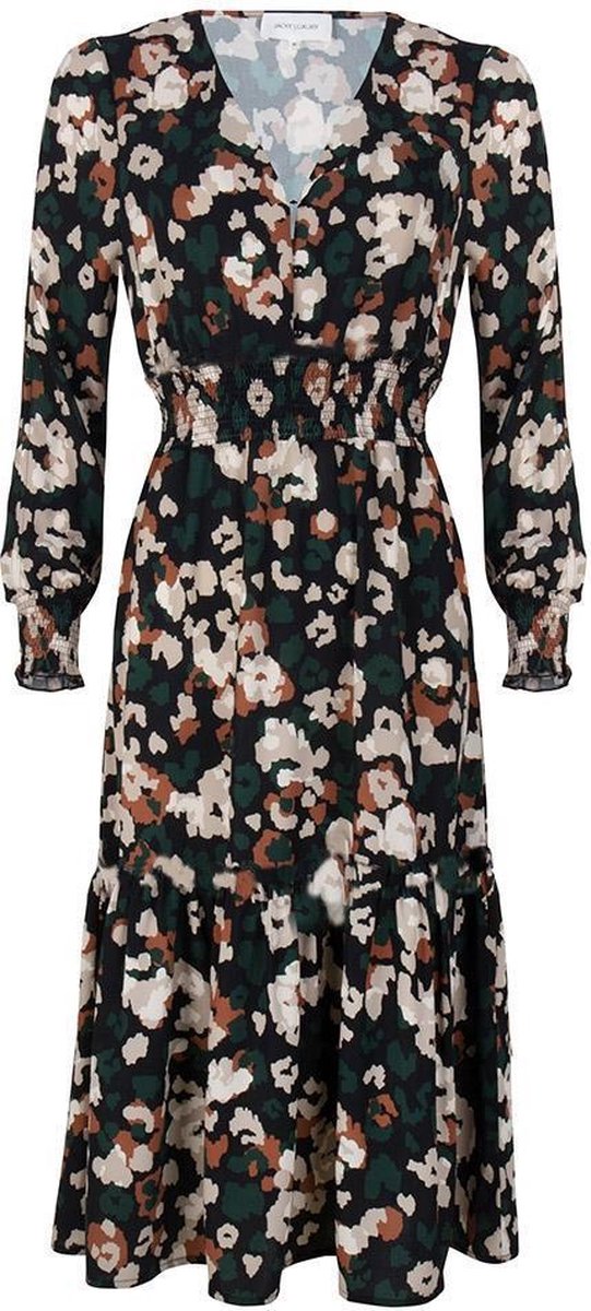 Jacky Luxury Lange jurk met print