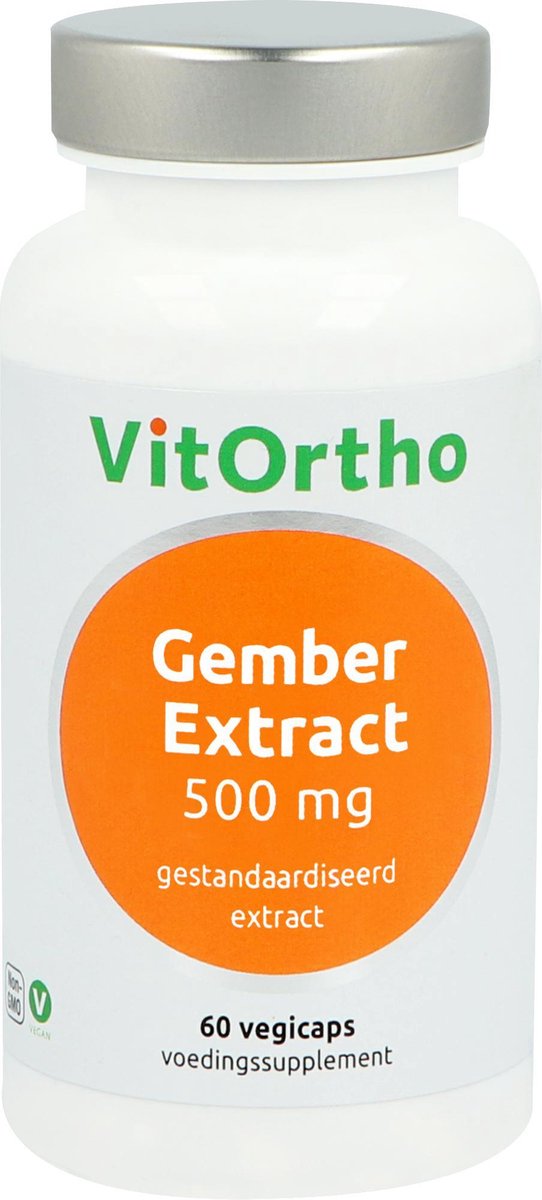 VitOrtho Gember extract 500 mg - 60 vcaps