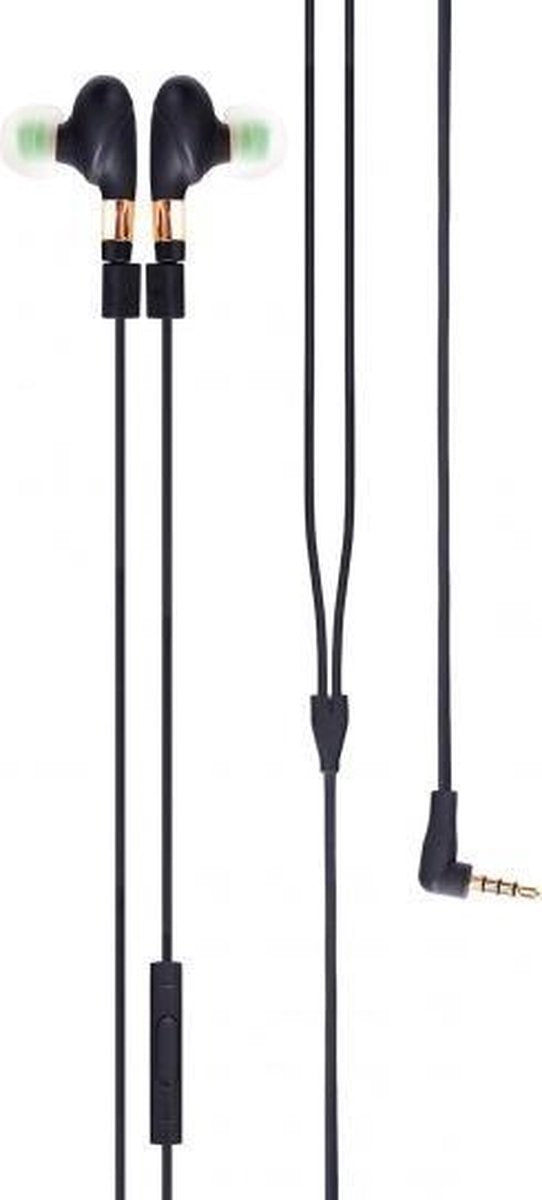 Xqisit iE H60 Headset In-ear Zwart