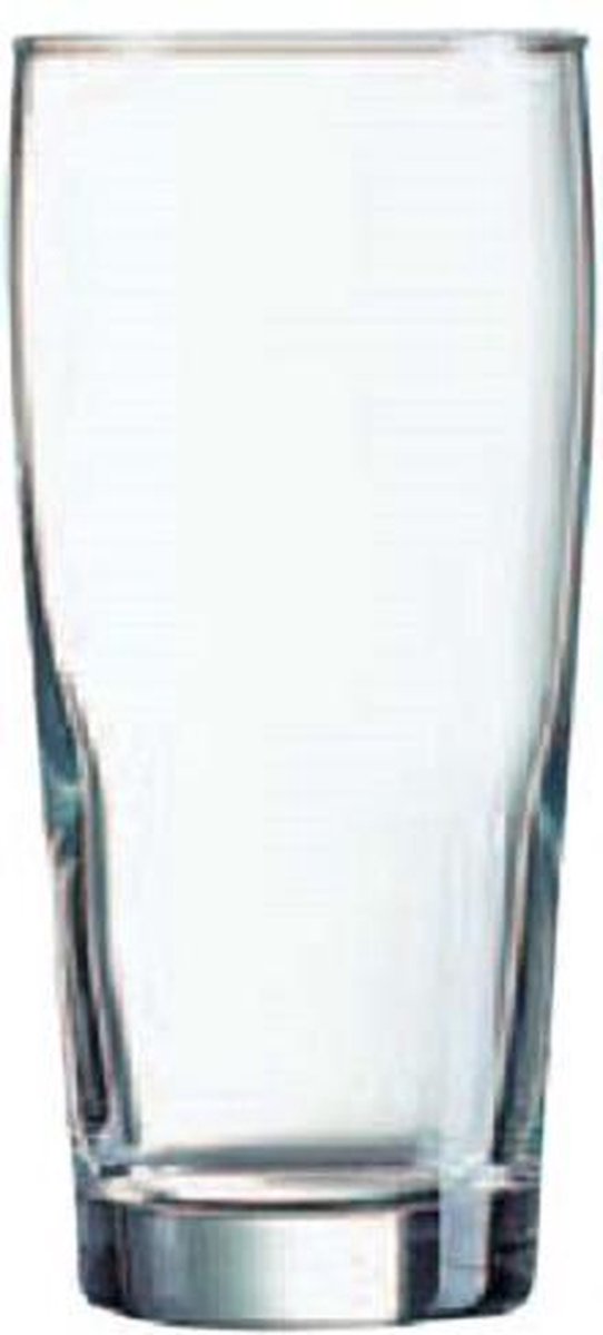 Arcoroc Willi Becher - Bierglazen - 33cl - (Set van 12) En Yourkitchen E-kookboek - Heerlijke Smulrecepten