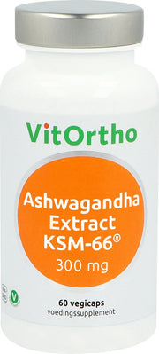 VitOrtho Ashwagandha extract KSM-66 300 mg - 60 vcaps