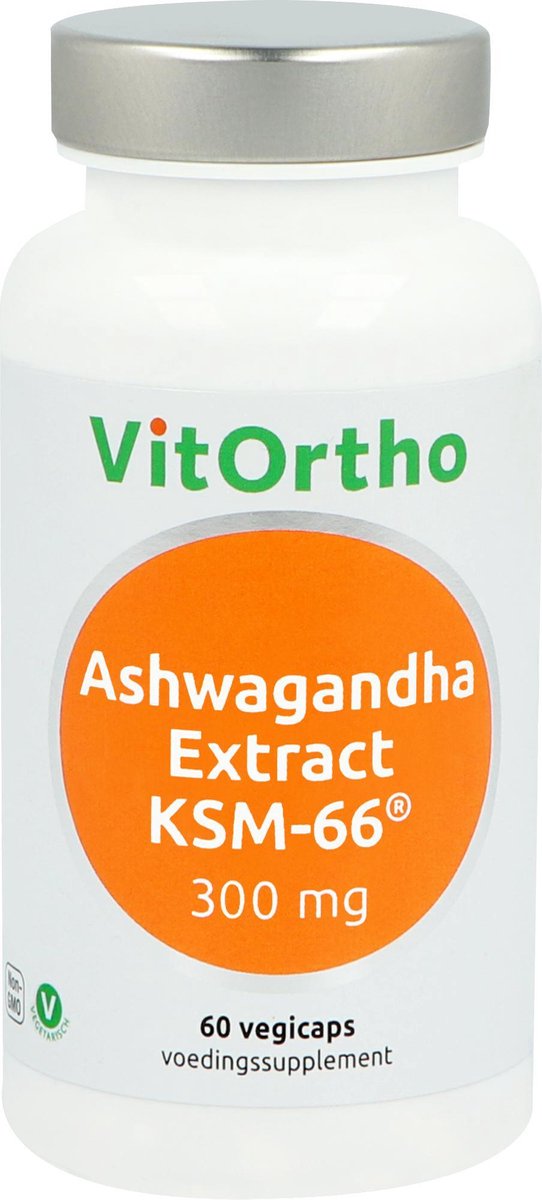 VitOrtho Ashwagandha extract KSM-66 300 mg - 60 vcaps