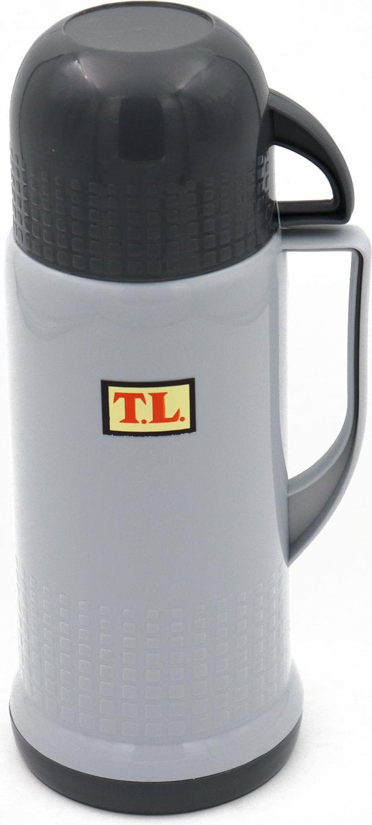 YILTEX  - Thermosfles – Thermoskan  - Isolatie kan  0.68l - Grijs
