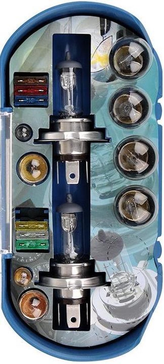Proplus Reservelampenset Auto H4 12 Volt 16-delig